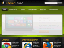 Tablet Screenshot of functionfound.com